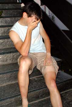 Dave nach dem Transalp, 12 KB